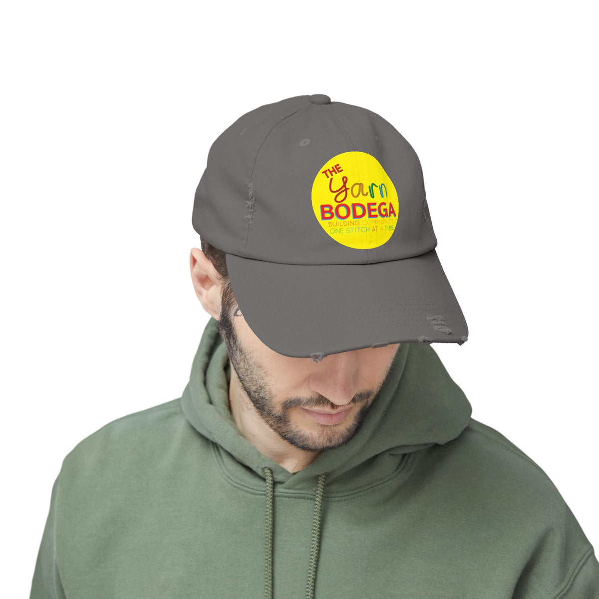 The Yarn Bodega Distressed Cap
