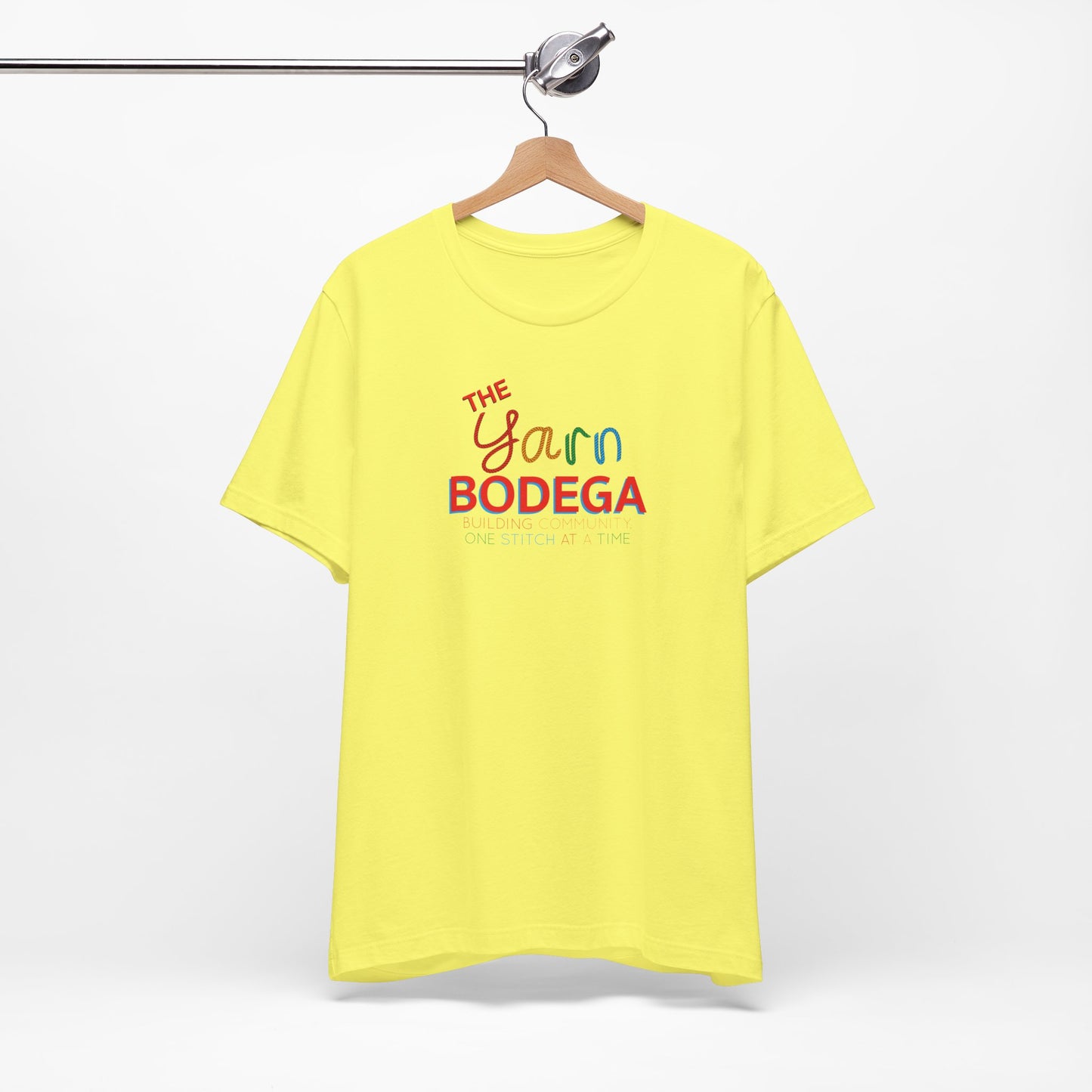 The Yarn Bodega Logo Unisex Jersey Short Sleeve Tee