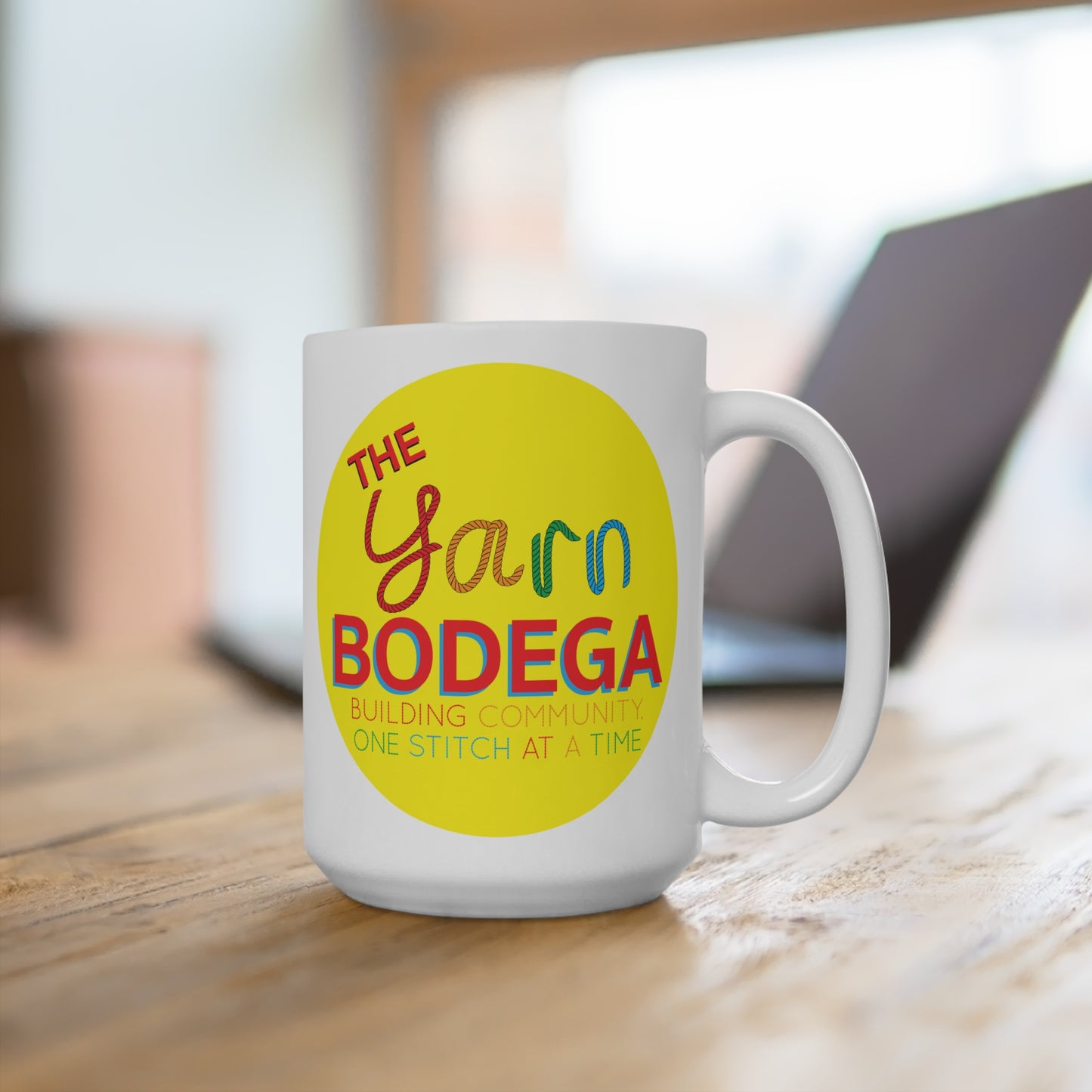 The Yarn Bodega Logo Mug - 15oz