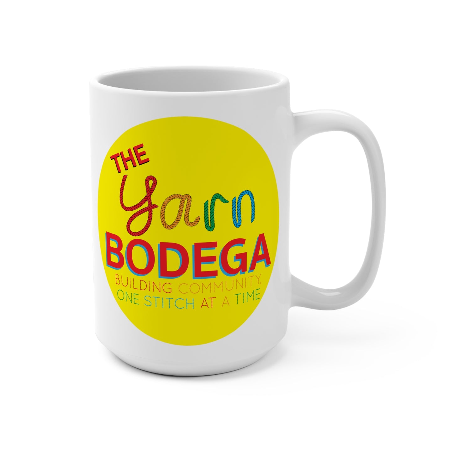 The Yarn Bodega Logo Mug - 15oz