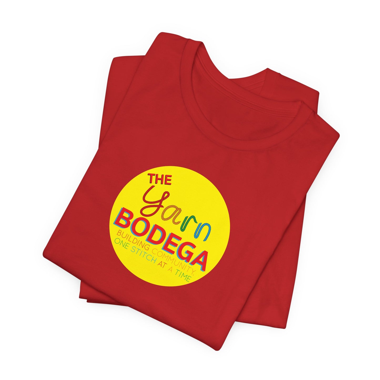 The Yarn Bodega Logo Unisex Jersey Short Sleeve Tee