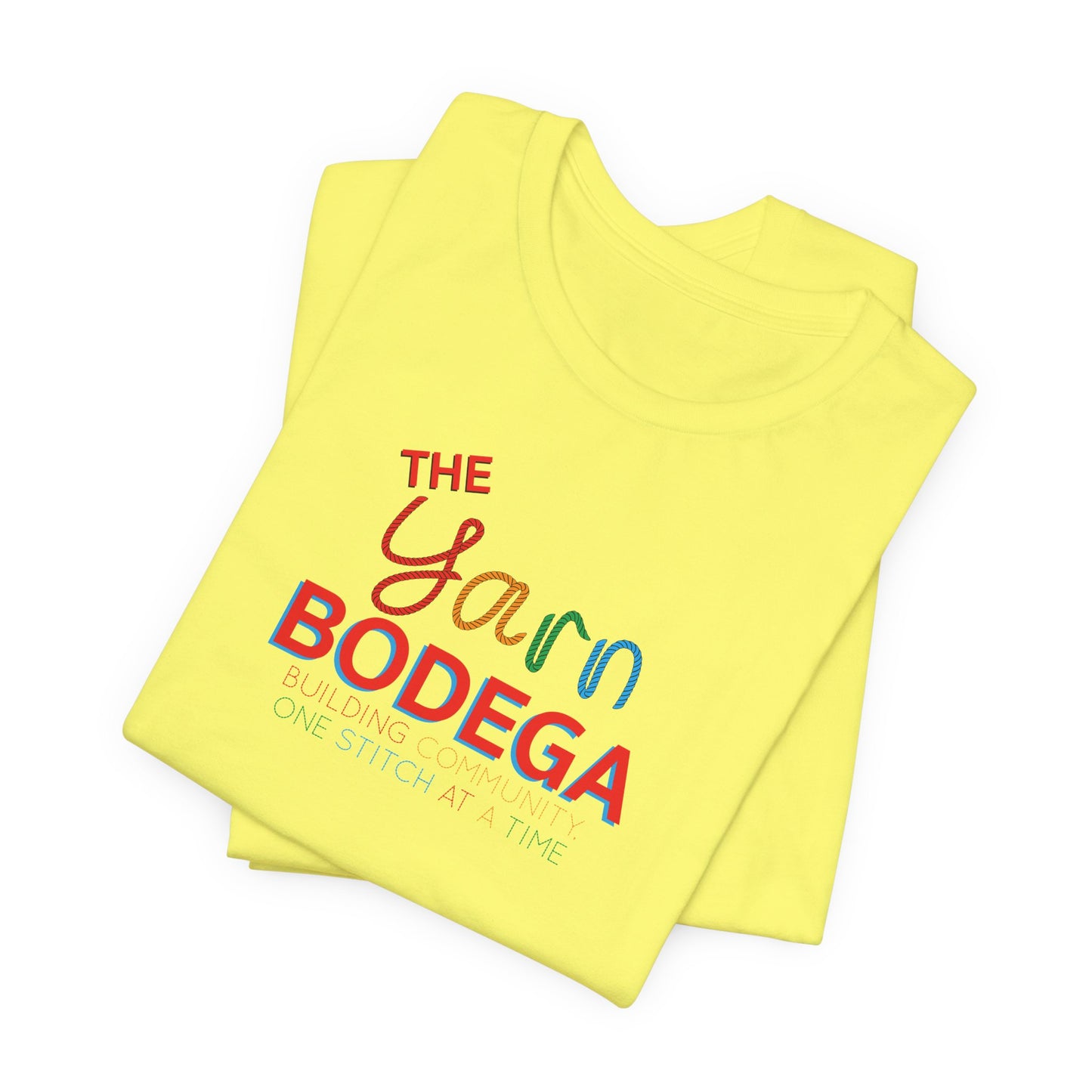 The Yarn Bodega Logo Unisex Jersey Short Sleeve Tee