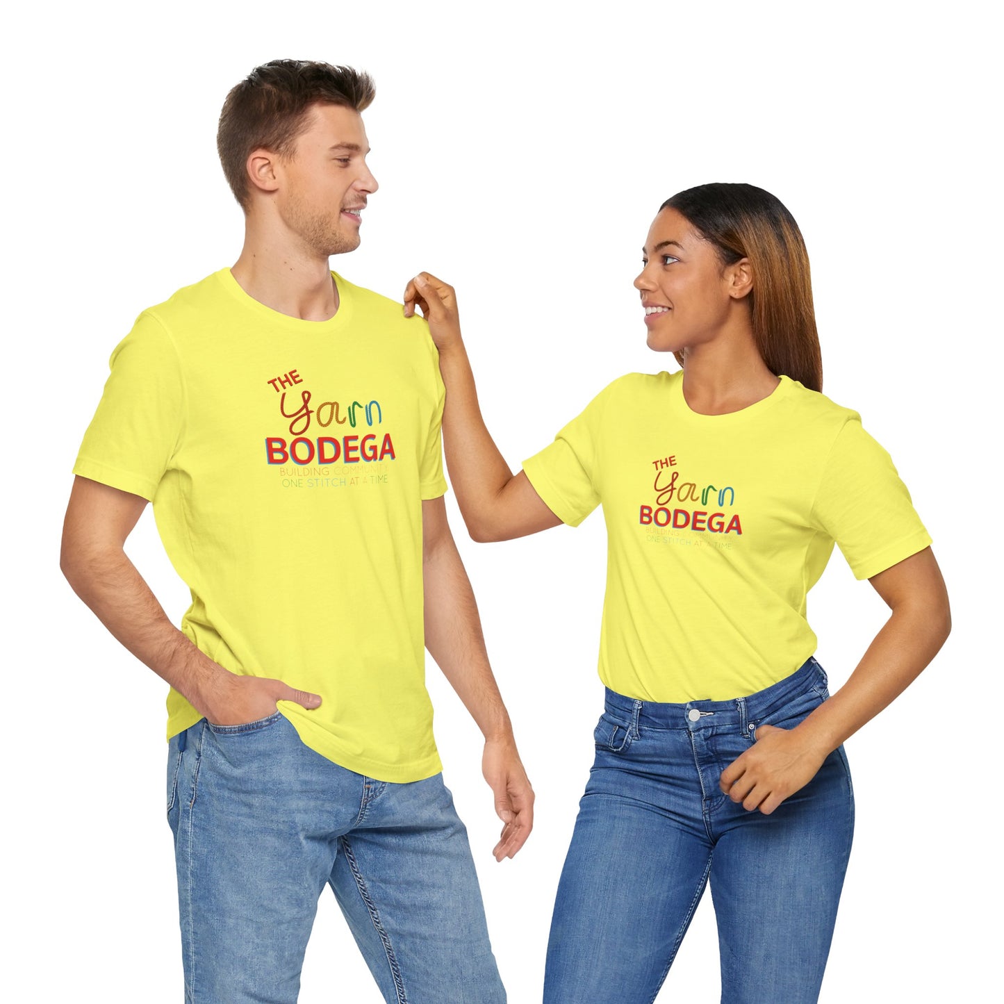 The Yarn Bodega Logo Unisex Jersey Short Sleeve Tee