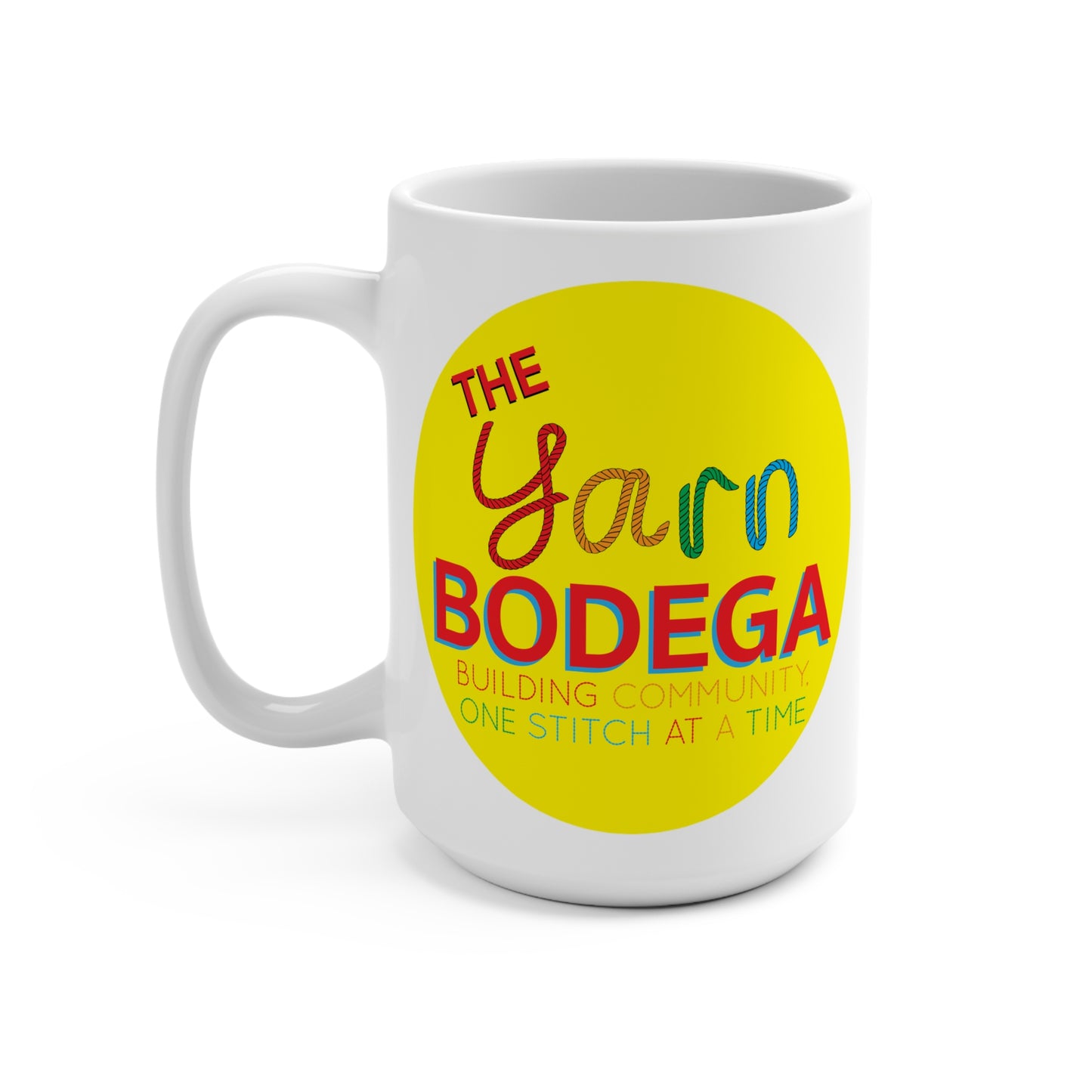 The Yarn Bodega Logo Mug - 15oz