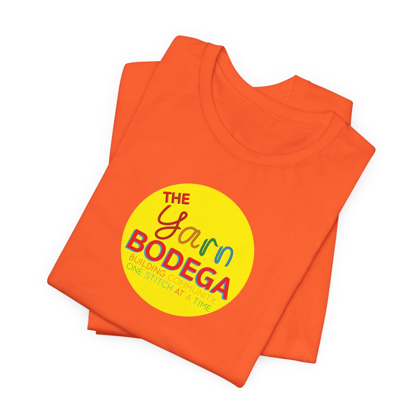 The Yarn Bodega Logo Unisex Jersey Short Sleeve Tee