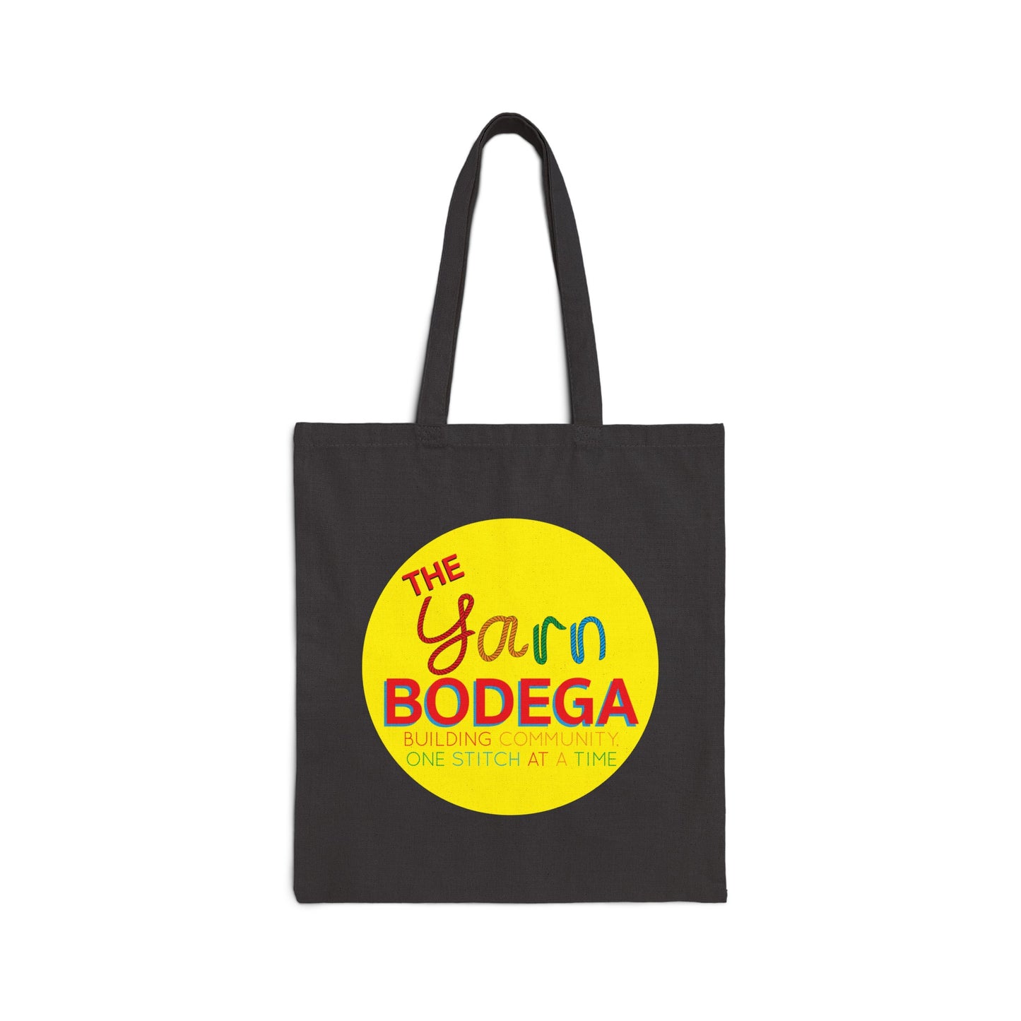 The Yarn Bodega Logo Cotton Canvas Tote Bag