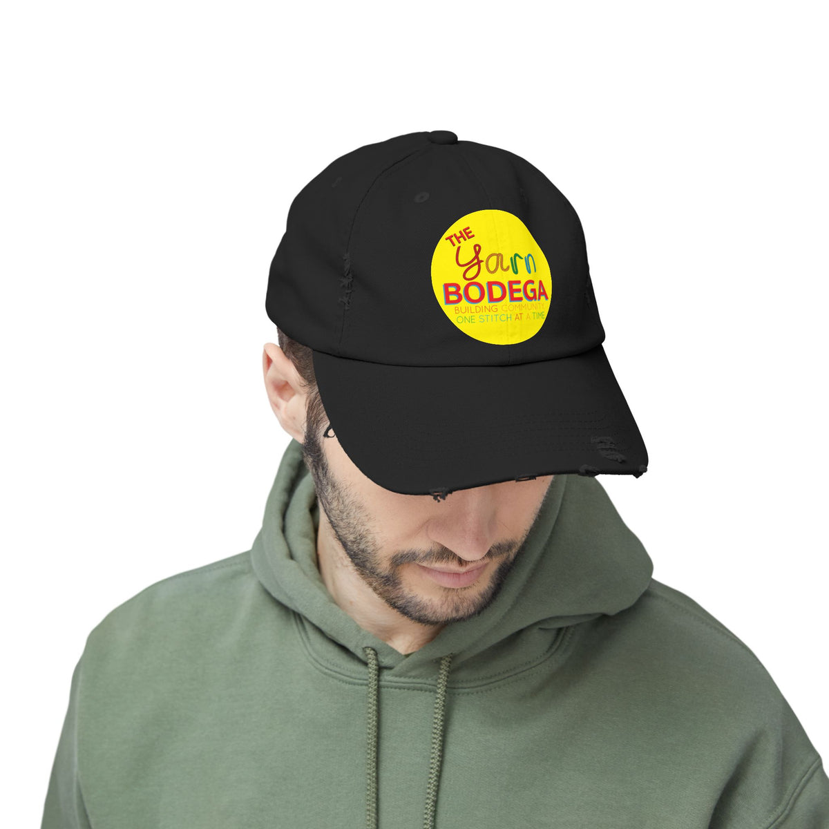 The Yarn Bodega Distressed Cap