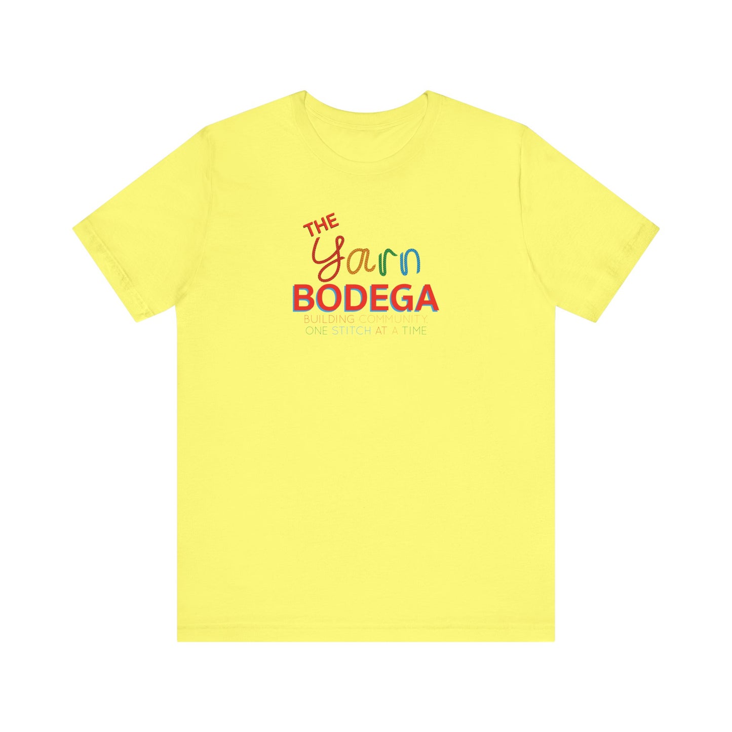 The Yarn Bodega Logo Unisex Jersey Short Sleeve Tee