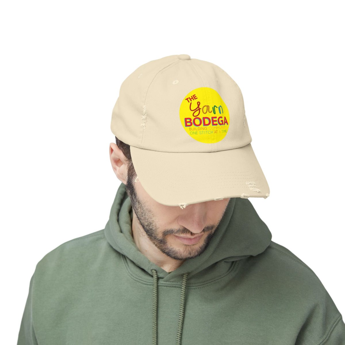 The Yarn Bodega Distressed Cap