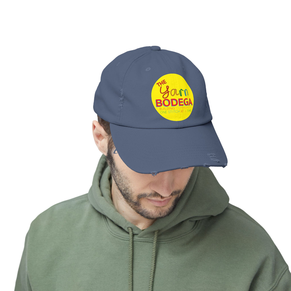 The Yarn Bodega Distressed Cap